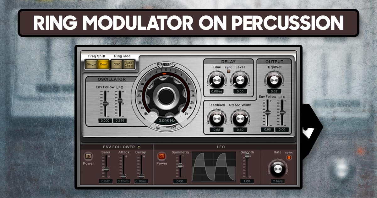 Ring Modulator on Percussion