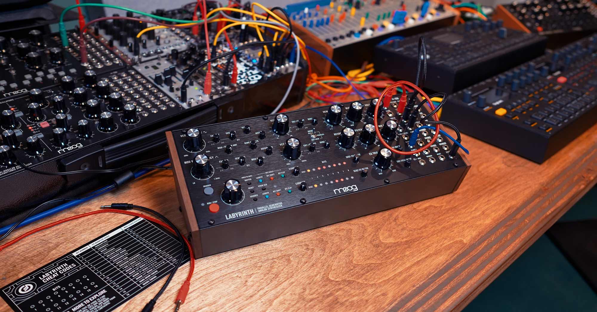 Using the Moog Labyrinth for Techno Production